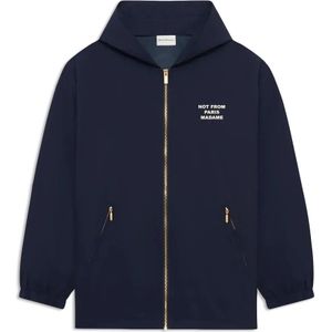 Drole de Monsieur, Heren, Jassen, Blauw, Maat: M Poliester,