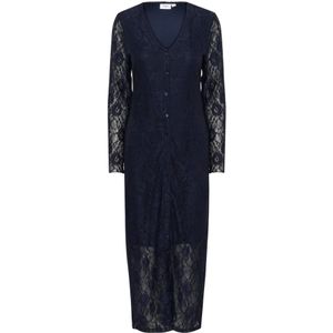 Saint Tropez, Dames, Jurken, Blauw, Maat: M