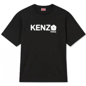 Kenzo, Heren, Tops, Zwart, Maat: M Katoen,