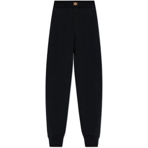 Versace - Sweatpants - Zwart - Heren - Katoen