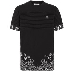 Philipp Plein, Heren, Tops, Zwart, Maat: 4XL Katoen,