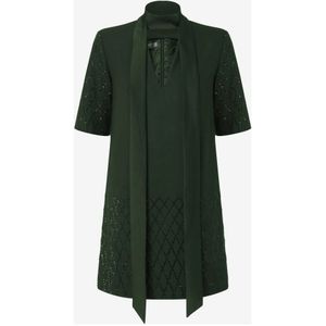 Pinko, Dames, Jurken, Groen, Maat: 2XS Satijn,