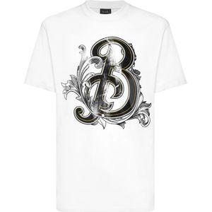 Billionaire, Heren, Tops, Wit, Maat: XS Katoen,