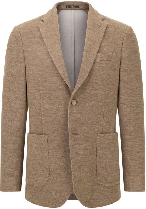 Boggi Milano, Heren, Jassen, Beige, Maat: XS Jersey,