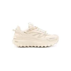 Moncler Beige Sneakers voor Heren , Beige , Heren , Maat: 43 EU