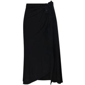 Balenciaga, Dames, Rokken, Zwart, Maat: XS Poliester,
