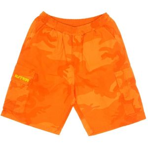 Iuter, Heren, Korte broeken, Oranje, Maat: XS