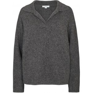 Vince, Dames, Truien, Grijs, Maat: S