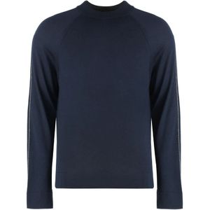 Malo, Heren, Truien, Blauw, Maat: L Kasjmier,