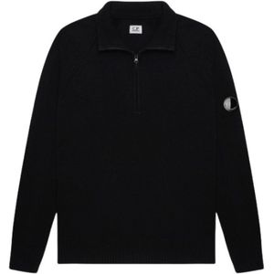 C.p. Company, Heren, Sweatshirts & Hoodies, Zwart, Maat: 2XL Wol,