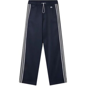 Wales Bonner, Dames, Broeken, Blauw, Maat: S