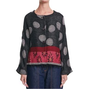 Alessia Santi, Dames, Jassen, Veelkleurig, Maat: S