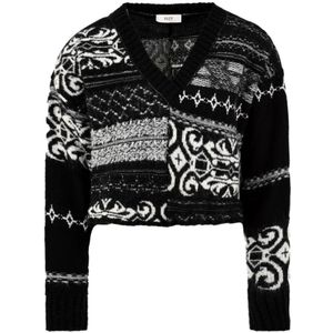 Akep, Dames, Truien, Zwart, Maat: XS