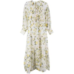 Ermanno Scervino, Dames, Jurken, Veelkleurig, Maat: XS Katoen,