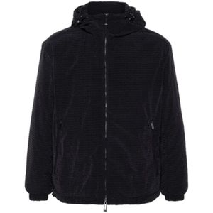 Emporio Armani, Heren, Jassen, Blauw, Maat: XL