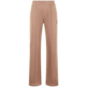 Dondup, Dames, Broeken, Beige, Maat: L Jersey,