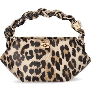 Ganni, Dames, Tassen, Veelkleurig, Maat: ONE Size Leer,
