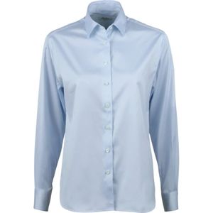 Stenströms, Dames, Blouses & Shirts, Blauw, Maat: XS Katoen,