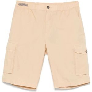 Paul & Shark, Heren, Korte broeken, Beige, Maat: M Katoen,