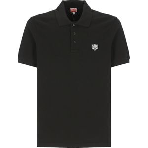 Kenzo, Heren, Tops, Zwart, Maat: L Katoen,