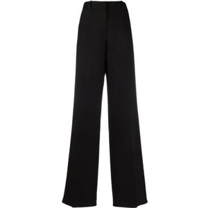 Valentino, Dames, Broeken, Zwart, Maat: XS Zijde,