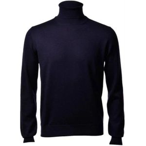 Gran Sasso, Heren, Truien, Zwart, Maat: M Wol,