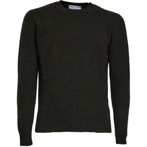 Filippo De Laurentiis, Heren, Truien, Groen, Maat: S Kasjmier,
