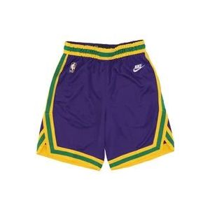 Nike Klassieke NBA Swingman Shorts , Purple , Heren , Maat: M