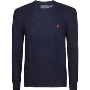 Polo Ralph Lauren, Heren, Truien, Blauw, Maat: L Wol,