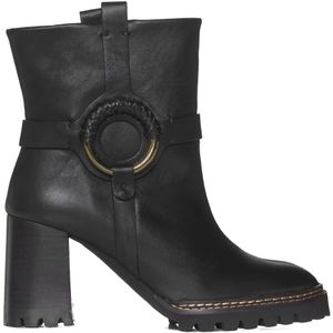 See by Chloé, Dames, Schoenen, Zwart, Maat: 36 EU Katoen,