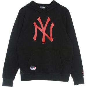 New Era - MLB Seizoens Team Logo Hoodie - Heren - Zwart - Katoen