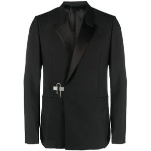 Givenchy, Heren, Jassen, Zwart, Maat: S Zijde,