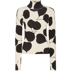 La DoubleJ, Dames, Truien, Beige, Maat: L Zijde,