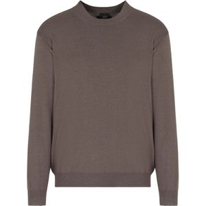 Armani Exchange, Heren, Truien, Grijs, Maat: M Wol,