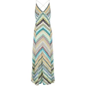 Missoni, Dames, Jurken, Veelkleurig, Maat: 2XS