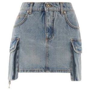 John Richmond, Dames, Rokken, Blauw, Maat: W26 Denim,