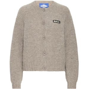 Ball, Dames, Truien, Beige, Maat: M Wol,