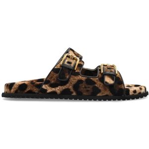 Dolce & Gabbana, Dames, Schoenen, Bruin, Maat: 39 1/2 EU