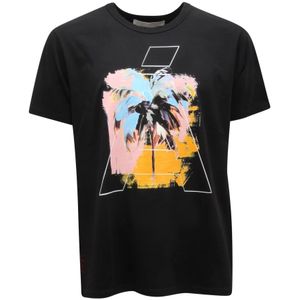 Amaránto, Heren, Tops, Zwart, Maat: S