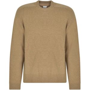 Maison Margiela, Heren, Truien, Bruin, Maat: XL Wol,