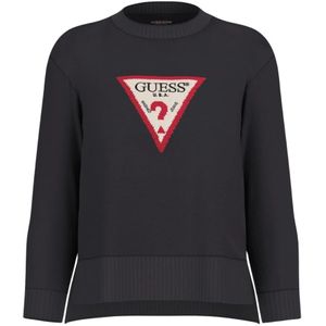 Guess, Dames, Sweatshirts & Hoodies, Zwart, Maat: XS Katoen,