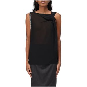 Liu Jo, Dames, Tops, Zwart, Maat: L