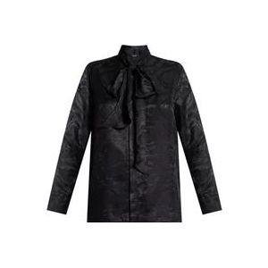 Versace Nero Informeel Overhemd , Black , Dames , Maat: 2XS