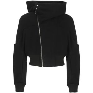 Rick Owens, Heren, Jassen, Zwart, Maat: S Katoen,