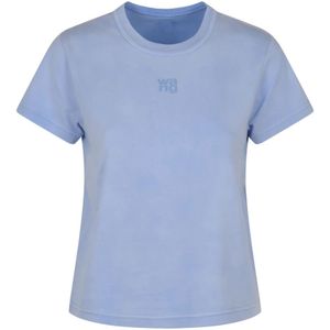 Alexander Wang, Dames, Tops, Blauw, Maat: M