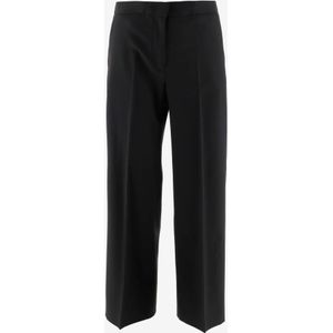 QL2 Quelledue, Dames, Broeken, Zwart, Maat: S Wol,