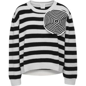 Stella Jean, Dames, Truien, Veelkleurig, Maat: XS Wol,