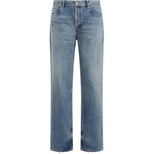 Saint Laurent, Heren, Jeans, Blauw, Maat: W30 Katoen,
