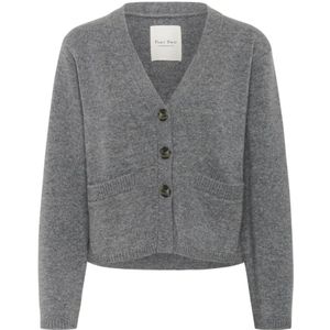 Part Two, Dames, Truien, Grijs, Maat: M Wol,