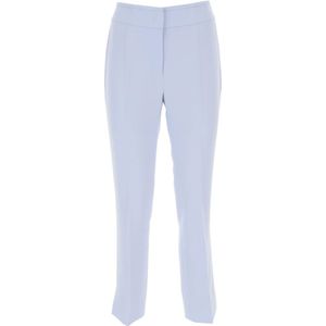 Emporio Armani, Dames, Broeken, Blauw, Maat: S